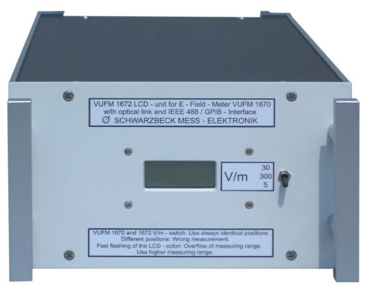 Schwarzbeck VUFM 1672 LCD-Unit for E-Field Meter VUFM 1670