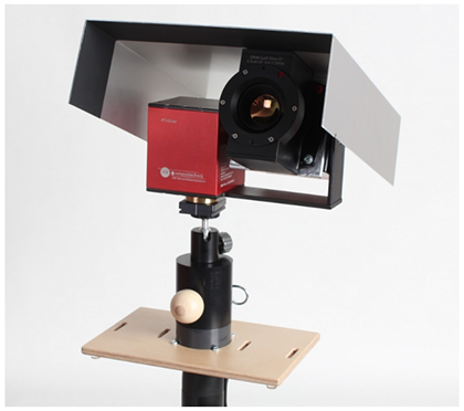 mk-messtechnik Infrared camera opto-LWIR with PT Unit and Shroud for outside installation