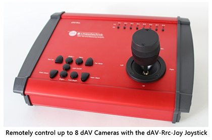 mk-messtechnik dAV-Rrc-Joy Joystick to control up to 8 dAV Cameras 